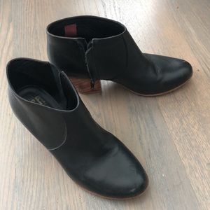 Fortress of Inca Adriana CoCo Leather Zip Booties